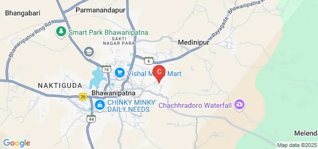 Binayak Residential College, Bhawanipatna Map