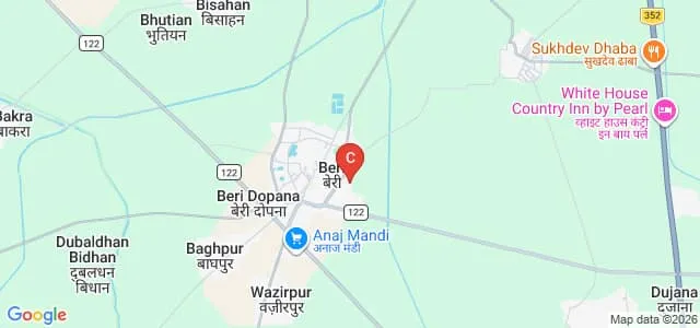 CDRZ Polytechnic, Jhajjar Map