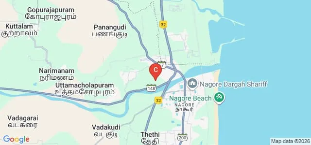 College of Fisheries Engineering, Nagapattinam Map