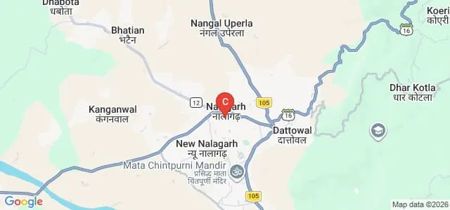 Government College, Nalagarh Map