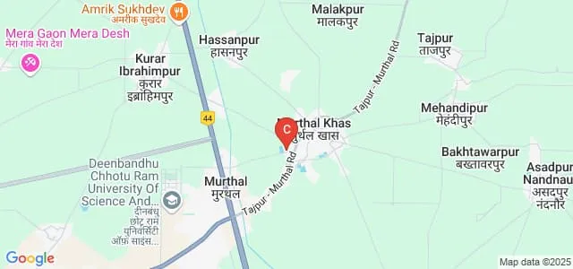 Government College for Women, Sonipat Map