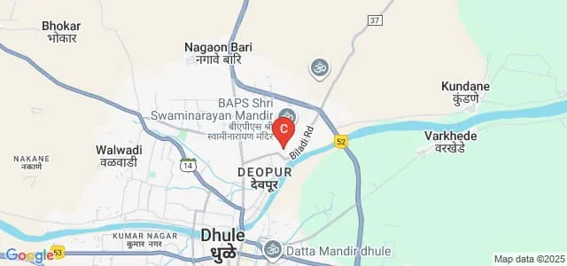 Shikshan Maharshi Dadasaheb Rawal Government Polytechnic, Dhule Map