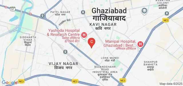 Vidyavati Mukand Lal Girls College, Ghaziabad Map
