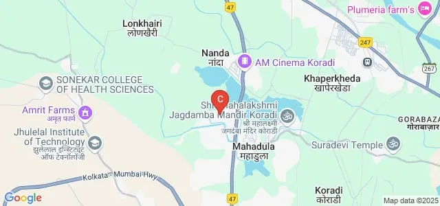 Shri Sachidanand Shikshan Sanstha College of Pharmacy, Nagpur Map