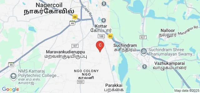 Arignar Anna College, Kanyakumari Map