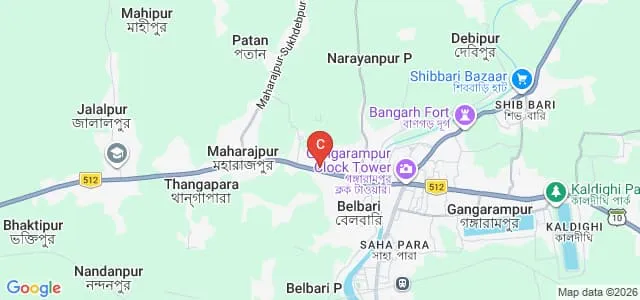 Gangarampur Government Polytechnic, Gangarampur Map