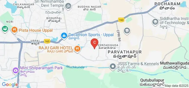 Aurora's Technical and Management Campus, Hyderabad Map