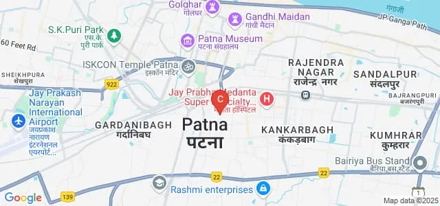 Thakur Prasad Singh College, Patna Map