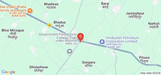 Government Polytechnic College, Etah Map