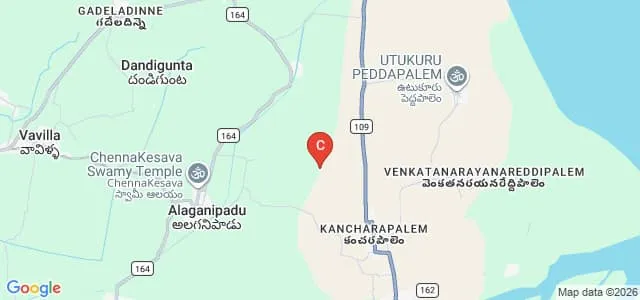 PRR and VS Government College, Vidavalur Map