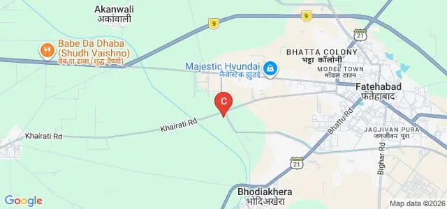 Crescent College of Education, Fatehabad Map