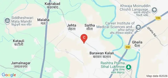 Charak Institute of Education, Lucknow Map