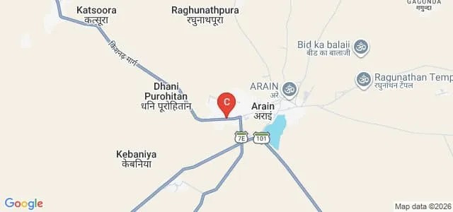Government College, Arain Map