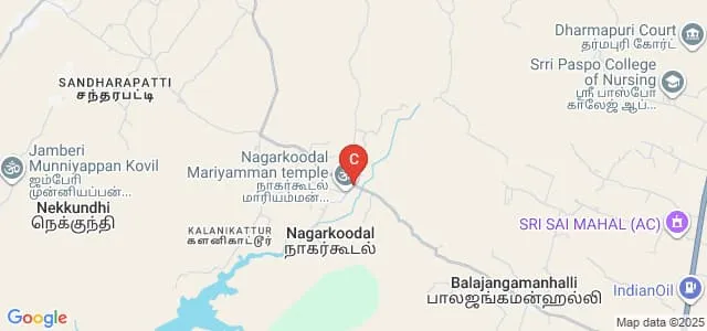 Sri Vijay Vidyalaya College of Arts and Science, Dharmapuri Map