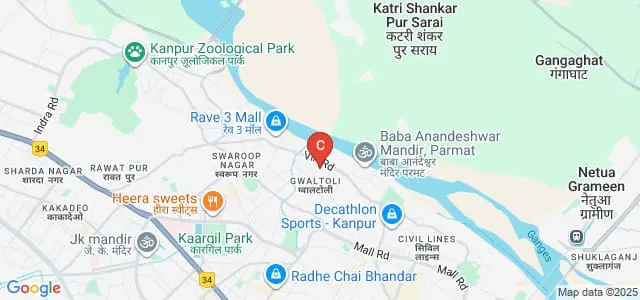 UP Textile Technology Institute, Kanpur Map