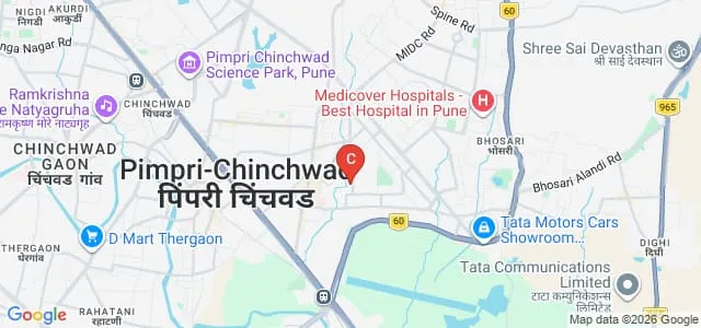 Dr DY Patil College of Physiotherapy, Pune Map