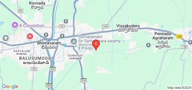 Chaitanya Engineering College, Bhimavaram Map