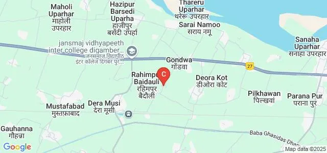 Ram Lakhan Patel Mahavidhyalya, Faizabad Map