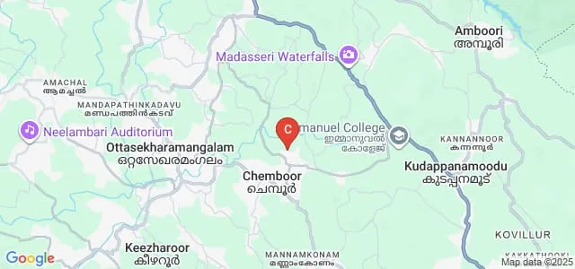 PRS College of Nursing, Thiruvananthapuram Map