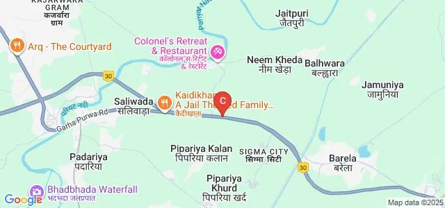 Radiant Institute of Management, Jabalpur Map