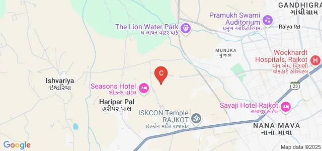 SJ Thakkar Pharmacy College, Rajkot Map