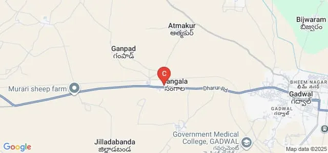 Government Polytechnic, Gadwal Map