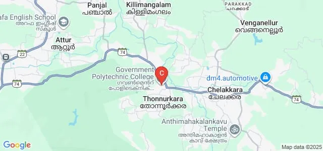 Government Polytechnic College, Chelakkara Map