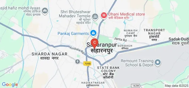 Dev Bhoomi Institute of Polytechnic, Saharanpur Map