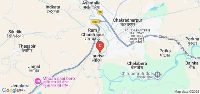 Madhusudan Mahto Teacher Training College, Chakradharpur Map