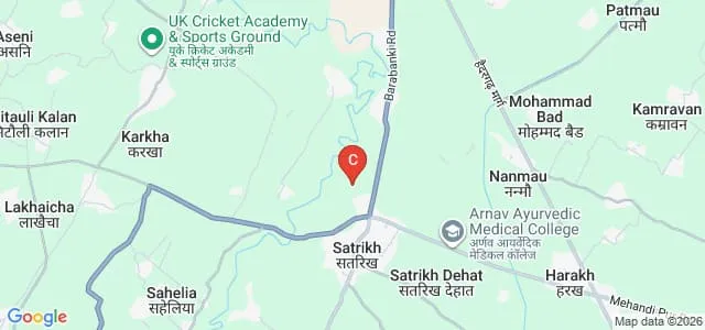 TRC Mahavidyalaya, Department of Pharmacy, Barabanki Map