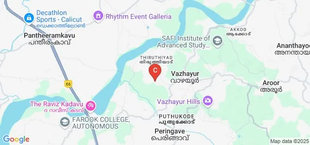 Vedavyasa College of Arts and Science, Malappuram Map