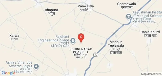 Rajdhani Engineering College, Jaipur Map