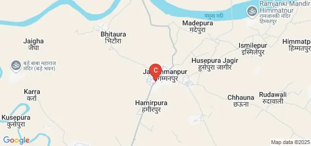 Pt Shravan Kumar Dwivedi Suneeta Dwivedi Medical College of Pharmacy, Jalaun Map