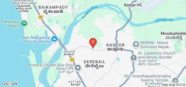 Dr MV Shetty Institute of Professional Sciences and Management, Mangalore Map