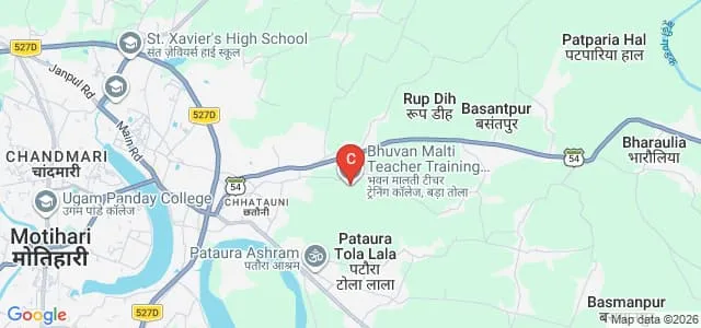 Bhuvan Malti Teachers Training College, Motihari Map