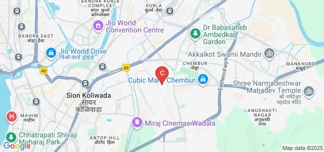 Vivekanand Education Society's College of Architecture, Mumbai Map