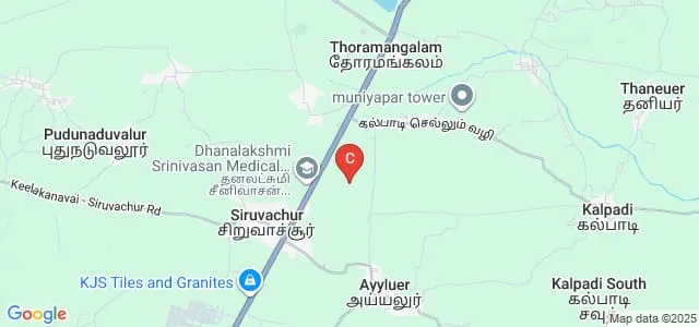 Sri Ramakrishna College of Engineering, Perambalur Map
