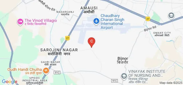 RDSJ Law College, Lucknow Map