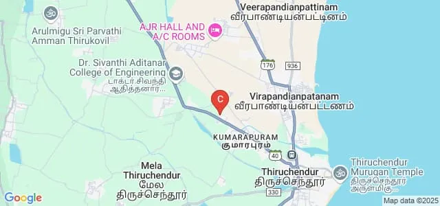 Dr Sivanthi Aditanar College of Education, Tiruchendur Map