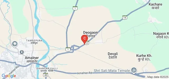 Pandit Jawaharlal Nehru College of Social Work, Jalgaon Map