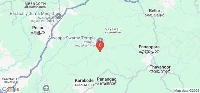 PN Panicker Souhruda Ayurveda Medical College, Kasaragod Map