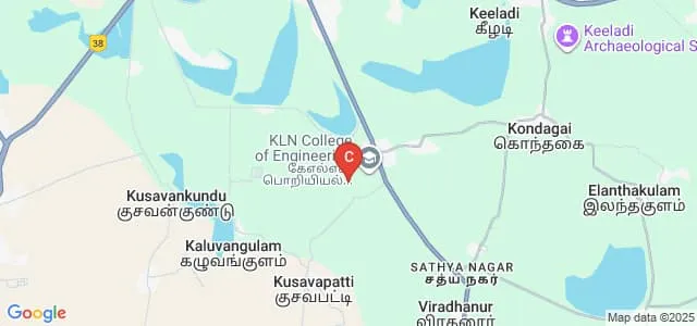 KLN Arts and Sciences College, Pottapalayam Map
