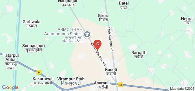 CS College of Pharmacy, Etah Map