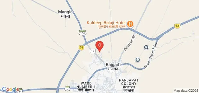 Choudhary B Ed College, Sadulpur Map
