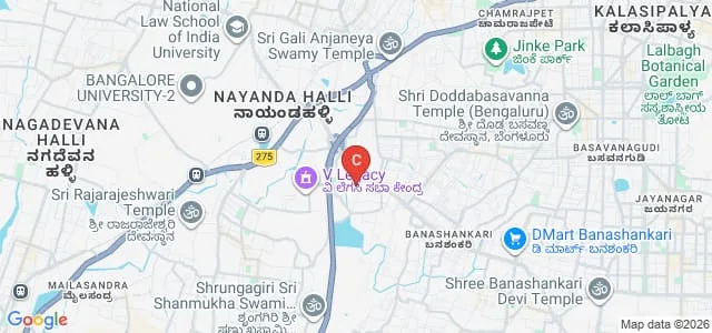 Faculty of Law, PES University, Bengaluru Map
