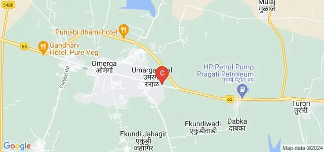 Adarsh Mahavidyala, Omerga Map
