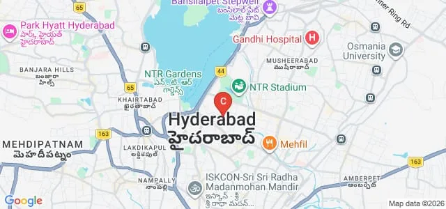 AV College of Arts Science and Commerce, Hyderabad Map