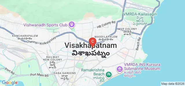 Dr Lankapalli Bullayya College, Visakhapatnam Map