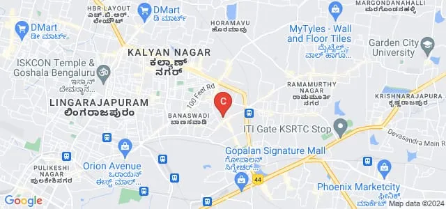 CMR University School of Legal Studies, Bangalore Map