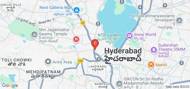 Shadan Institute of Computer Studies for Boys, Hyderabad Map